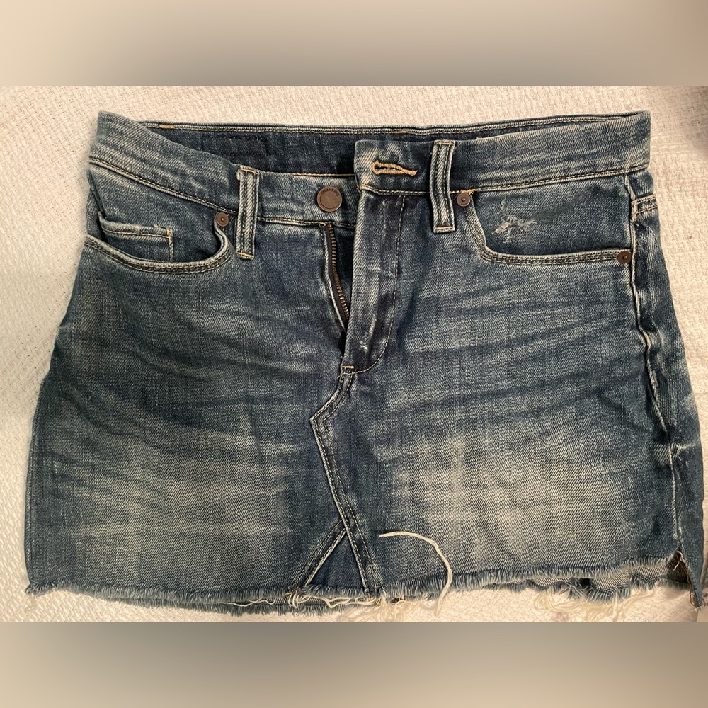 BLANK NYC denim miniskirt